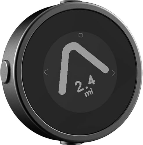 Beeline Moto Original Gunmetal - Navi Motorrad GPS-Navigation | Benutzerfreundliches, minimalistisches Navi für Motorräder, IP67 wasser- & stoßfest, 30h-Akku, Halterungen enthalten