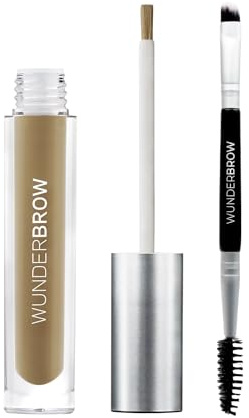 WUNDERBROW Blond Augenbrauengel Wasserfest - Bis Zu 3 Tage Halt, Wischfest, Vegan