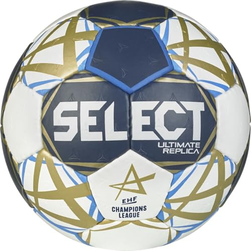 Select Replica EHF Champions League v25 Gr. 3 Handball Herren, blau/Weiss