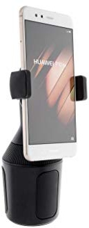 Belkin Kfz-Becherhalterung für Smartphones (Becherhalterung für iPhone 14/14 Plus, 14 Pro, 14 Pro Max, 13, 12, 11, XS Max, XS, XR, X, SE, 8/8 Plus, Samsung, LG, Sony, Google etc.)