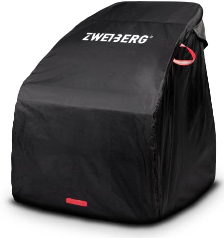 ZWEIBERG® Faltgarage für Fahrradanhänger Universelle Robuste und wasserdichte Abdeckung Regenschutz mit UV-Schutz, easyRemoval
