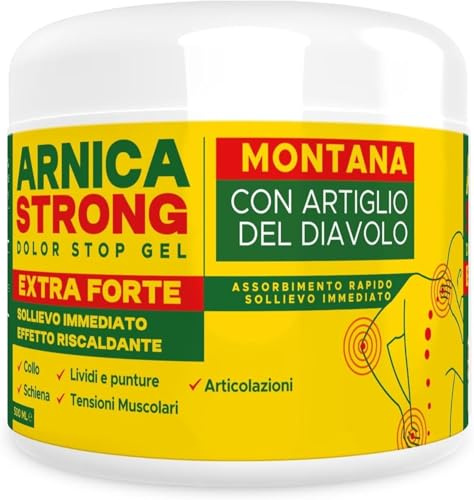 Arnika-Salbe Extra Forte – hochkonzentrierte Arnika-Salbe mit Teufelskralle (500 ml) | schnelle Linderung bei Blutergüssen, Muskel- & Gelenkschmerzen, Massage, wärmende Wirkung