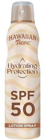 Hawaiian Tropic Hydrating Protection Sonnenschutz Spray – LSF 50 – 220 ml
