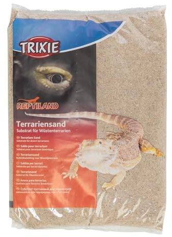 Trixie 76131 Basissand für Wüstenterrarien, 5 kg, gelb, (1er Pack)