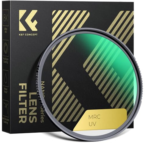 K&F CONCEPT Nano X-Serie UV Filter 67mm Schott-Glas B270 28 Schichten MC Super Slim Schutzfilter Ultraviolett-Filter
