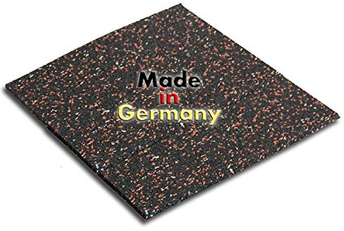 Qualitativ hochwertige Antivibrationsmatte | 80 x 80 cm | Made in Germany | mit hoher Effizienz | schwingungsdämpfende Unterlage für Waschmaschinen und andere elektrische Geräte