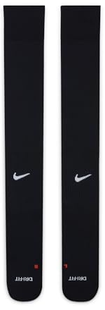 Nike Unisex Erwachsene Knee High Classic Football Dri Fit Fußballsocken, Schwarz (Black/Weiß), 42-46 EU (L)