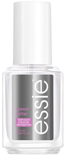 Essie Schnell trocknender Top Coat speed setter, Schutz und Glanz, Transparent, 13,5 ml