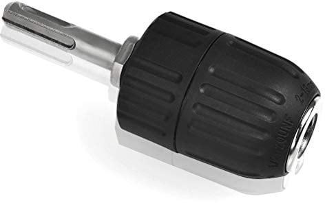 BUYGOO Schnellspannbohrfutter mit 1,27 cm SDS-Adapter, abnehmbares, robustes Schnellspannfutter, Schnellspann-Umwandlungswerkzeug für SDS, GSB und GSR von Bosch, elektrische Handbohrmaschine