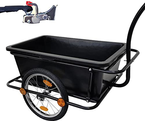 Transportanhänger Red Loon Cargo Fahrradanhänger Lastenanhänger (BAC-409)