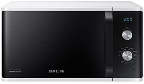 Samsung MG23K3614AW Mikrowelle mit Grill 23L 800W Weiß