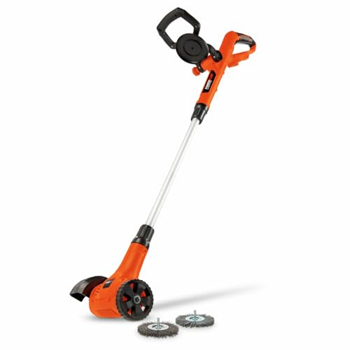 Powerplus Dual Power Akku-Teleskop-Unkrautstecher POWDPG8060-20 V Unkrautstecher, ohne Batterie und Ladegerät, mit Nylon- und Stahlbürste, Gartengeräte zur Unkrautvernichtung