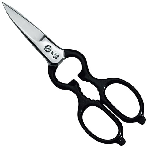 ZWILLING Vielzweckschere, 20 cm, Für Rechts- und Linkshänder, Rostfreier Edelstahl, Made in Germany, Schwarz