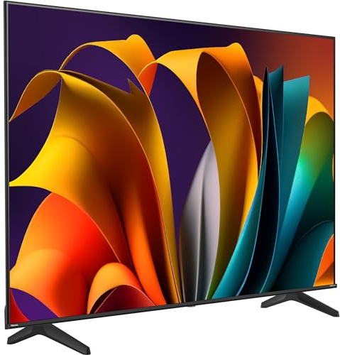 Hisense 58E6NT 146cm (58 Zoll) Fernseher, 4K UHD Smart TV, Precision Colour, HDR, Dolby Vision, 60Hz, Triple Tuner DVB-C/S/S2/T/T2, WiFi, HDMI 2.1, Bluetooth, Alexa Built-in, Schwarz, [2024]