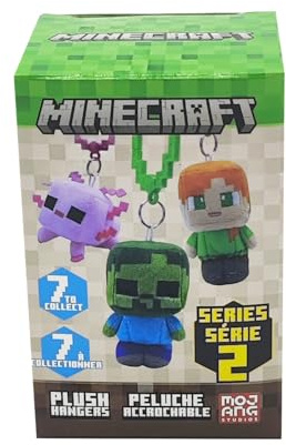 Minecraft Rucksack-Anhänger aus Plüsch