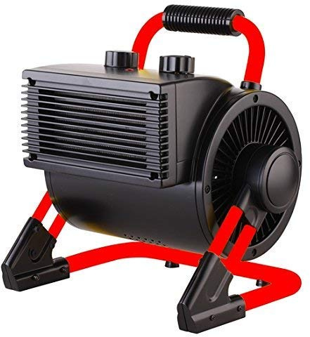 Aktobis Elektroheizer Heizgebläse Heizung oder Frostwächter WDH-BGP02 (2 kW), schwarz/rot