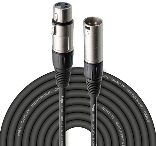 Stagg SMC10 Mikrofon-Kabel (10m, XLR-Buchse-auf-XLR-Stecker)