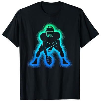 American Football Herren Kinder Jungen Football T-Shirt