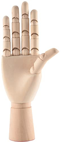 Hausdec 18 * 6Cm gelenkig Rechte Hand Gliederpuppe Modell Geschenk Kunst Alternativen