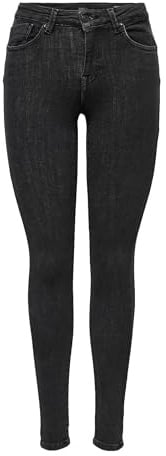 ONLY Female Skinny Jeans ONLBLUSH Mittlere Taille Skinny Fit Knöchellang Jeans