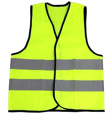 EUGENEKELLY Kinder Sicherheitsweste, Warnweste, Kinder Warnweste, leichtes reflektierendes Oberteil, reflektierende Weste, für Schule, Sport, Jungen, Mädchen