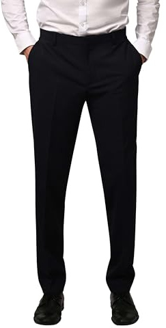 Hirschthal - Anzugsakko Herren 2-Knopf Sakko - oder Business Anzug mit Anzughose - Regular-Fit - Sakko und Hose in verschiedenen Größen kombinierbar - mit Kleidersack