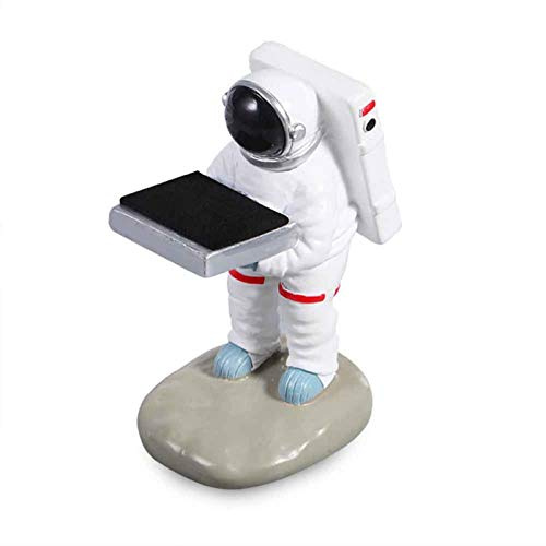 QOTSTEOS Uhrenständer, Schmuckständer, Astronauten-Uhren-Präsentationsständer, aus Kunstharz, für alte Hausbesitzer, kreativer Armbanduhren-Organizer, Displayhalter, Uhren-Aufbewahrungs-Tisch