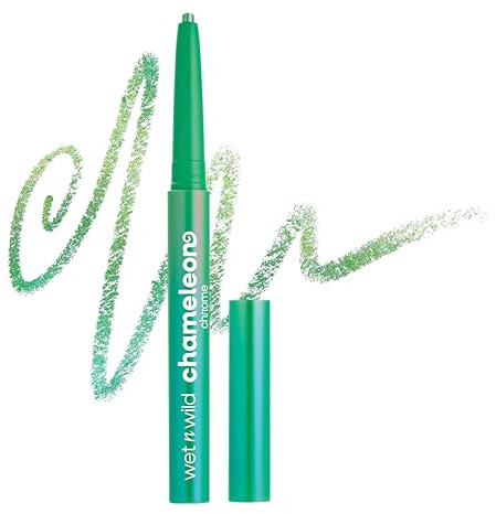 Wet n Wild Chameleon Chrome Eyeliner, Wasserfest und Einziehbar, Lichtreflektierende Pigmente für eine Dynamische Farbveränderung, Wischfest, 18 Stunden Haltbarkeit, Superstar Suit