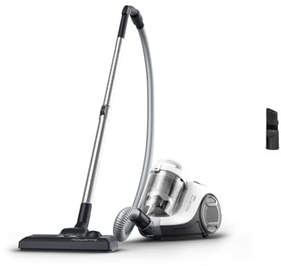 Rowenta Swift Power Cyclonic Bodenstaubsauger – 900 W starke Saugleistung, kompakt und leicht, 1,2 l Staubbehälter, 77 dB leise, 7,6 m Aktionsradius, beutelloser Staubsauger für Hart- und Teppichböden