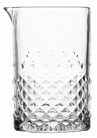 FUNOMOCYA 1stück Cocktail Mixing Glass Kristall-karaf Für Bar Dickes Glas Mit Eagle Beak Design Hochwertiges Rührglas Für Cocktails Für Barkeeper Und Partys