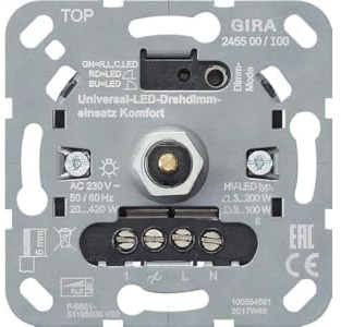 Gira LED-Univers.-Dimmereinsatz 245500, Siehe Artikelbeschreibung