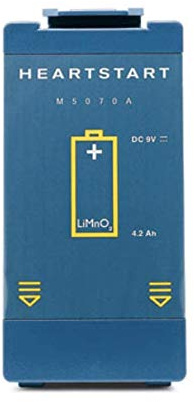 Batterie für Philips AED HeartStart HS1 Defibrillator Defi Ersatzbatterie von MBS-FIRE®