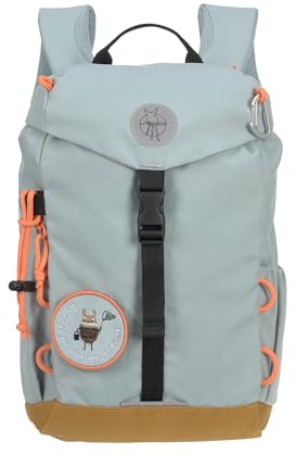 LÄSSIG Kinderrucksack Kindergartenrucksack Wanderrucksack - ab 3 Jahre - 9 Liter / Mini Outdoor Backpack light blue