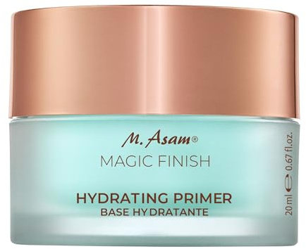 M. Asam Magic Finish Hydrating Primer (20ml) | Feuchtigkeitsspendender Primer für extra langen Make-up Halt, erfrischt die Haut & polstert Fältchen auf