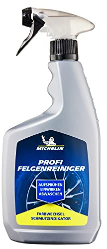 MICHELIN Felgenreiniger kraftvoll gegen Bremsstaub säurefrei für Alu Stahlfelgen Auto Felgenpflege hochwirksam Felgenreinigung Radreiniger Premium Qualität