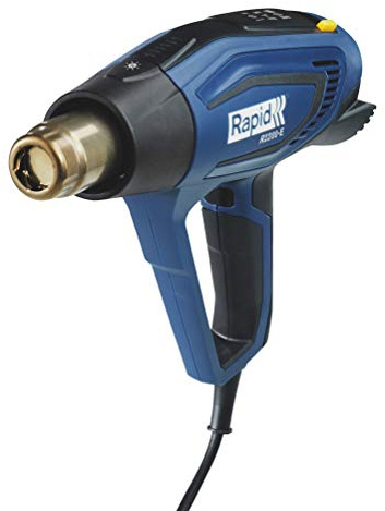 Rapid Heißluftpistole R2200-E, Heißluftfön, 2200 W, 60-650°C, 250-500 l/Min
