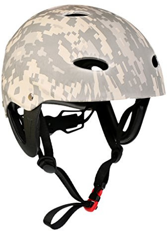 MagiDeal Wassersporthelm Erwachsene/Kinder Helm, Digital Camo, M