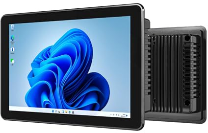 ONERugged Industrielles Panel-PC, 25,6 cm (10,1 Zoll), P10J, kapazitives 10-Punkt-Touchscreen, 8 GB + 128 GB, Celeron N5100, Windows 11 Pro, 2 x USB3.0, HDMI, 2 x RS232, 2 x LAN, BT5.0/WLAN