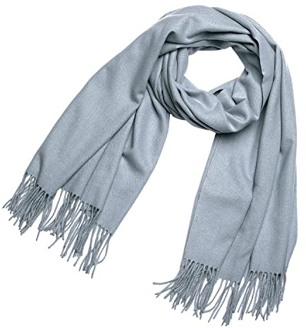 DonDon Schal Damen Winter Wollschal Winterschal groß und flauschig 200 x 70 cm