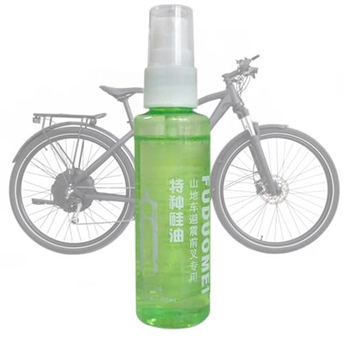 Hochleistungs-Gabelöl, Fahrradgabel-Federungsöl - Fahrradöl für Stoßdämpfer und Gabeln - Schmiermittel für Mountainbike-Stoßdämpfer, Fahrradfederungsöl, 60 ml, hohe Leistung, bietet extreme
