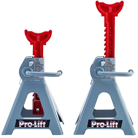 Pro-Lift Kompatibel mit Auto, T-6903D Doppelstift Unterstellbock | Unterstellböcke Kfz - 3 Tonnen, 1 Pack