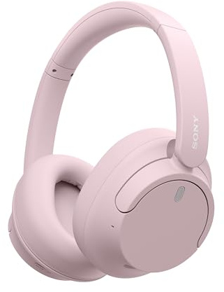 Sony WH-CH720N Kabelloser Bluetooth-Kopfhörer mit Geräuschunterdrückung, hoher Klangqualität, Umgebungsgeräuschmodus, leichtes Design, bis zu 50 Stunden Akkulaufzeit, iOS & Android - Rosa