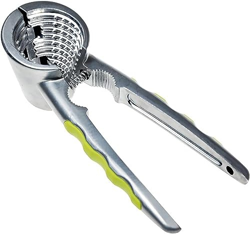 Capalta Blume Nussknacker Walnussknacker Nusszange mit rutschfeste Silikon Griff für Walnut Mandeln Haselnüsse