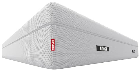 bett1 Bodyguard Boxspring Matratze 90x200 mit ca. 28 cm Matratzen-Höhe! (100% Vollschaum, 2in1 Liegehärten Mittelfest & Fester, Oeko-TEX 100, QXSchaum)
