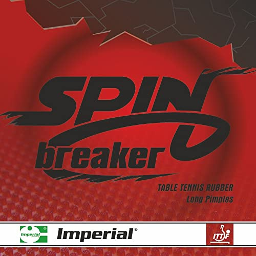 Imperial Spinbreaker | Defensiv Tischtennisbelag | Lange Noppen | Wettkampf & Training | ITTF Zulassung