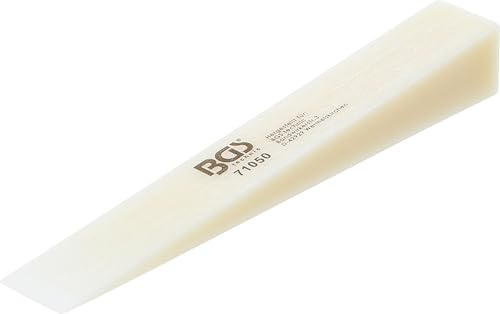 BGS 71050 | Zierleistenkeil Verkleidungskeil | Nylon | 185 x 25 mm | Zum beschädigungsfreien Lösen | für Zierleisten, Blenden, Schriftzüge | auch zum Ausrichten von Autotüren