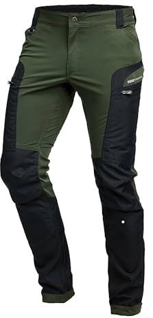 PUMA Workwear Pro-One Adventure Outdoor Wanderhose Herren - Ideal zum Klettern, Bergsteigen, Parkour und mehr – flexibel, verstärkt & strapazierfähig - Outdoor Hosen für Herren - Oliv - XL