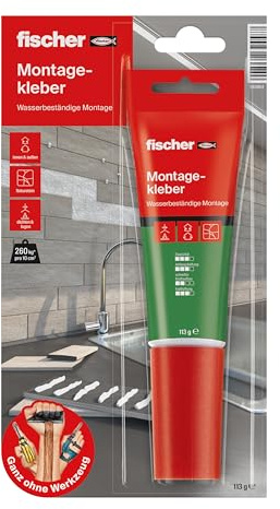 fischer Kleber GOW Montagekleber, Tube 80ml