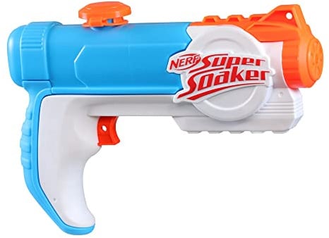 Nerf Super Soaker Piranha Water Blaster, Wasser einfüllen, anvisieren und starken Strahl abfeuern, für Wasserschlachten im Freien geeignet, Wasserpistole als Geschenk