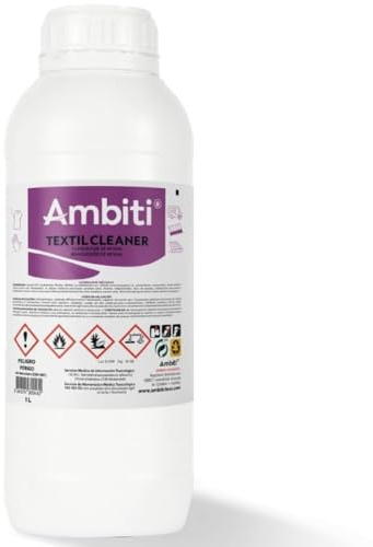 Ambiti Textil Clean 1 l, Harz- und Schmutzentferner für Markisen, Vorfahren, Küchen und Oberflächen, effektive Reinigung ohne Schäden, langlebiger Textilschutz